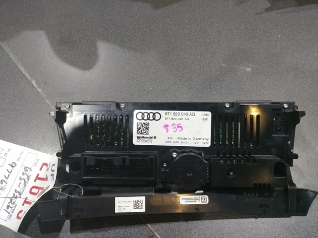 2009 2012 AUDI Q5 AC CLIMATE CONTROL