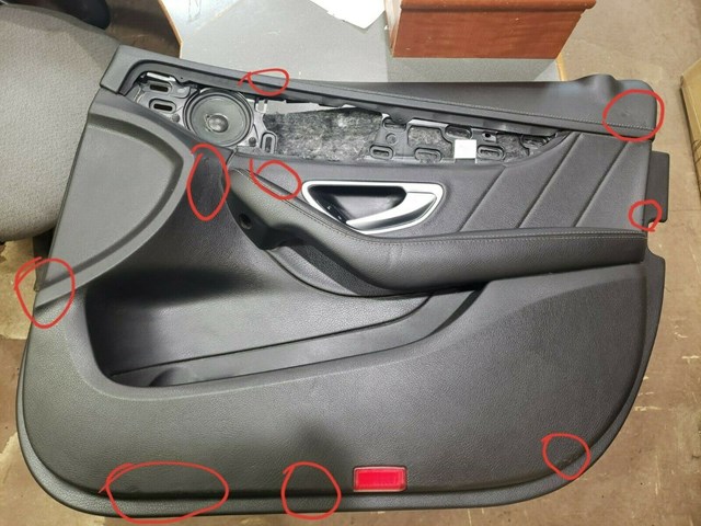 2015 MERCEDES BENZ C300 C-CLASS RIGHT FRONT DOOR PANEL