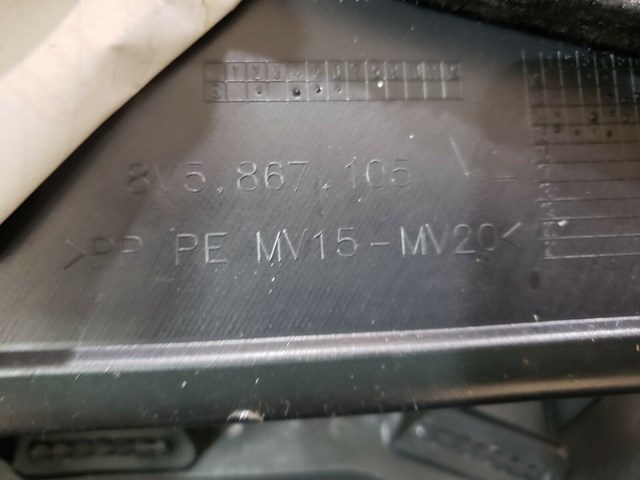 2016 AUDI A3 LEFT SIDE FRONT DOOR PANEL