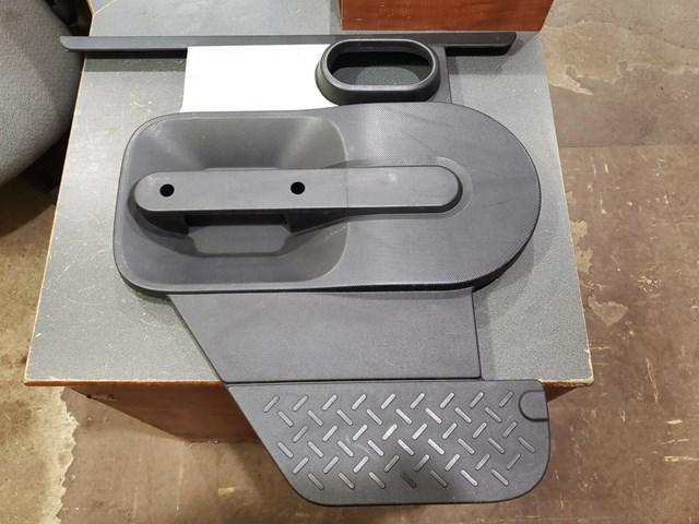 2008 JEEP WRANGLER LEFT REAR DOOR PANEL