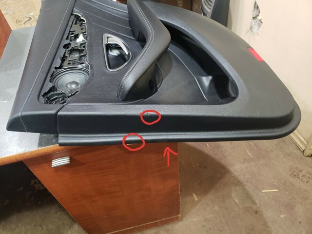 2015 MERCEDES BENZ C300 C-CLASS RIGHT REAR DOOR PANEL