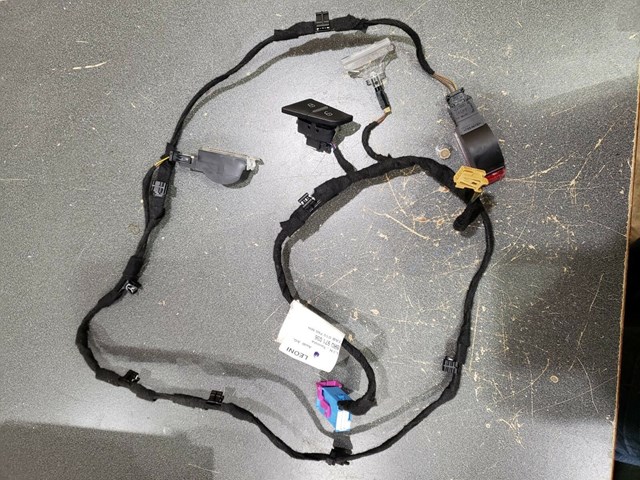 2011 AUDI Q5 RIGHT REAR DOOR PANEL WIRE WIRING HARNESS P/N 8R0971036