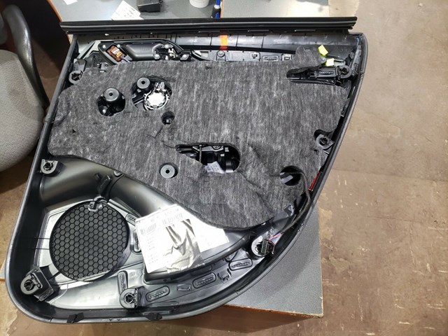2016 AUDI A3 LEFT SIDE REAR DOOR PANEL