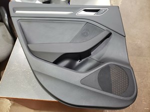 2016 AUDI A3 LEFT SIDE REAR DOOR PANEL
