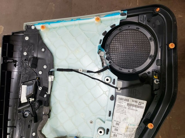 2009 MERCEDES BENZ C300 RIGHT REAR DOOR PANEL