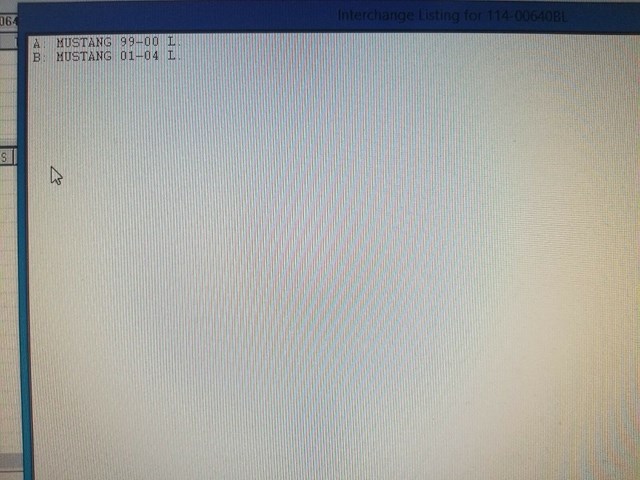 2001 2004 FORD MUSTANG DRIVER SIDE HEADLIGHT