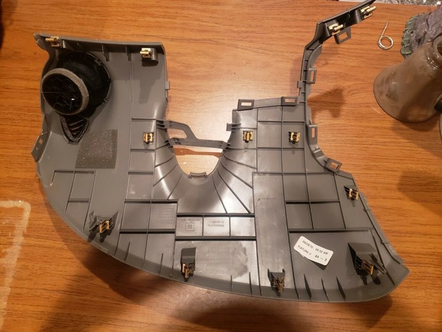 2015 CHEVY SONIC LEFT SIDE UPPER DASH TRIM PANEL P/N 96886034