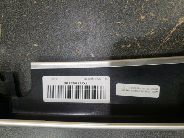 2016 LAND ROVER DISCOVERY SPORT LEFT CENTER DASH TRIM PANEL P/N FK72640E73BE