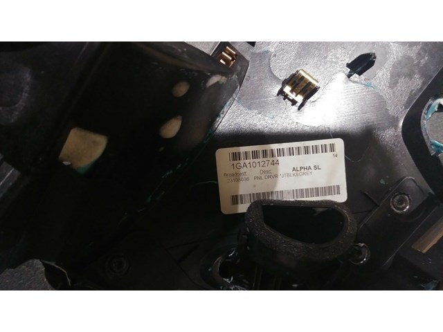 2014 CADILLAC ATS  DRIVER SIDE FRONT UPPER DASH TRIM PANEL LEATHER