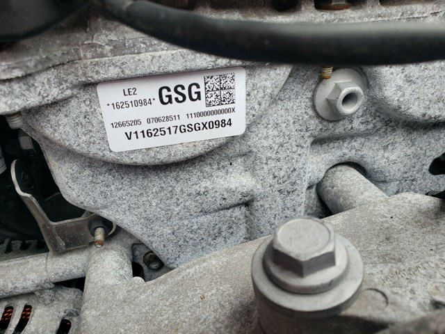 2016 2018 CHEVY CRUZE 1.4L ENGINE ASSEMBLY