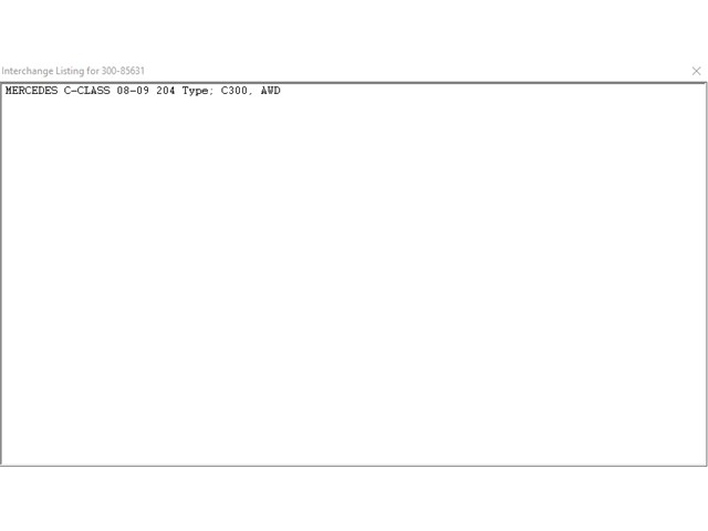 2008 2009 MERCEDES BENZ C300 3.0L AWD ENGINE ASSEMBLY