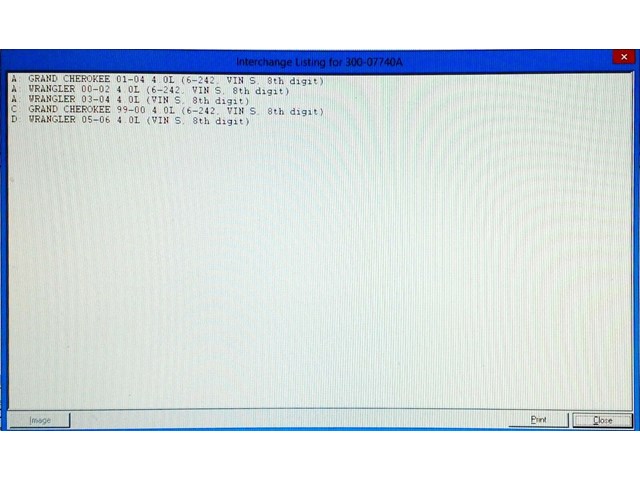 2000 2004 JEEP WRANGLER 4.0L ENGINE ASSEMBLY