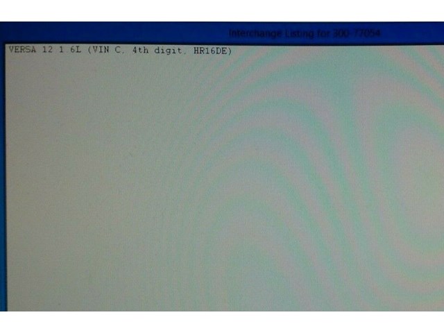 2012 NISSAN VERSA 1.6L ENGINE ASSEMBLY