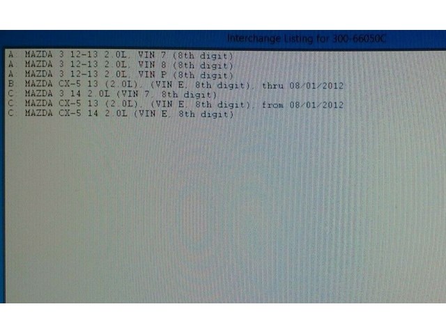 2013 2014 MAZDA CX-5 2.0L 4CYL ENGINE ASSEMBLY