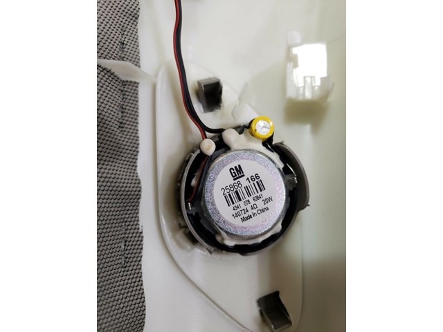 2015 CADILLAC ATS RIGHT SIDE FRONT INTERIOR PILLAR TRIM