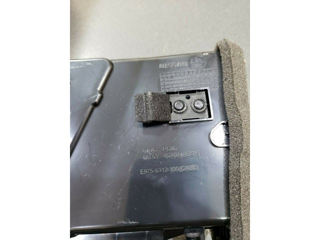 2017 INFINITI Q50 CENTER LEFT A/C AIR VENT P/N 68751 4GA0A