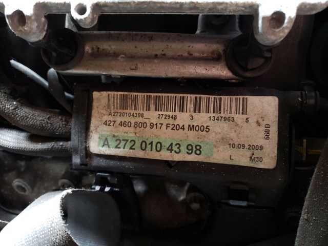 2010 MERCEDES BENZ C300 3.0L ENGINE MOTOR ASSEMBLY