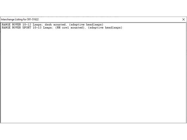 2010 2013 LAND ROVER RANGE ROVER SPORT LAMPS CONTROL MODULE P/N BJ32-19H440-BG