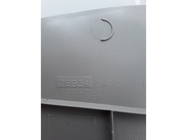 2011 Nissan Leaf Right Interior Quarter Panel Trim Panel