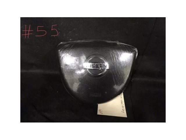 05 06 07 08 Nissan Maxima Driver Wheel Air Bag AirBag Black From 08/04