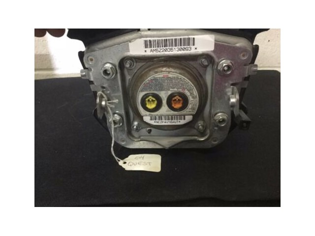 05 06 07 08 Nissan Maxima Driver Wheel Air Bag AirBag Black From 08/04