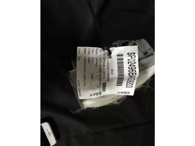 SUBARU IMPREZA Passenger Dash Air Bag, 13-16