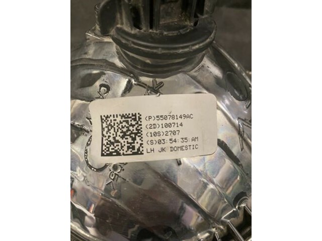 2007-2017 Jeep Wrangler Headlight Left Driver Side 55078148AC