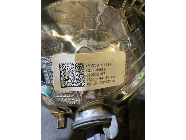 2007/2014 Jeep Wrangler RH HALOGEN OEM   HEADLIGHT ASSEMBLY [F1007]