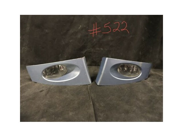 07/08 LH/RH bumper fog lights lens cover blue corner HONDA FIT/JAZZ