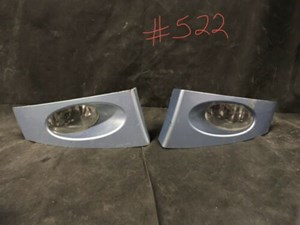 07/08 LH/RH bumper fog lights lens cover blue corner HONDA FIT/JAZZ