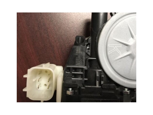 08-17 INFINITI EX35 EX37 QX50 REAR LEFT DRIVER WINDOW REGULATOR MOTOR OEM