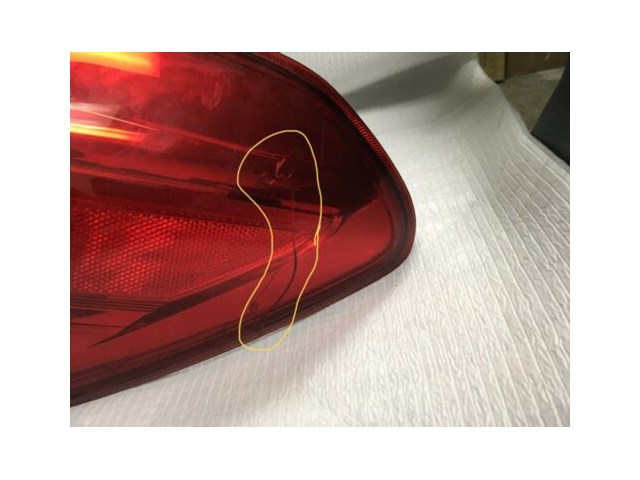 2012 2014 2015 SUBARU IMPREZA HATCHBACK RIGHT SIDE TAILLIGHT RT OEM USED 924-04