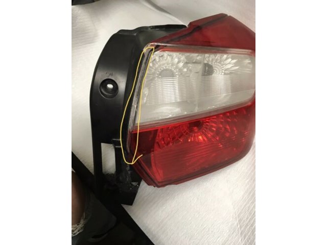 2012 2014 2015 SUBARU IMPREZA HATCHBACK RIGHT SIDE TAILLIGHT RT OEM USED 924-04