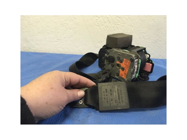 08 09 10 11 AUDI A5 COUPE FRONT RIGHT PASSENGER SEAT BELT RETRACTOR OEM D7