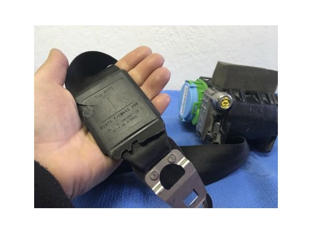 08 09 10 11 AUDI A5 COUPE FRONT RIGHT PASSENGER SEAT BELT RETRACTOR OEM D7