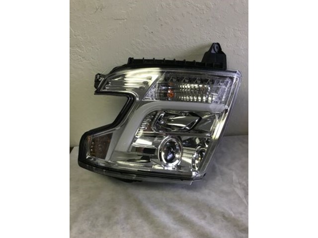 2015-2017 CHEVROLET CHEVY TAHOE SUBURBAN DRL BAR LED PROJECTOR HEAD LIGHT CHROME