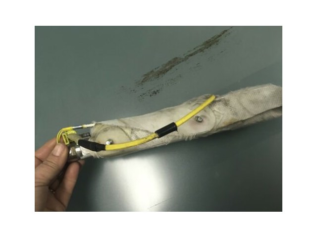 DRIVER LEFT AIR BAG REAR SEAT FITS 12-14 CAMRY 449357