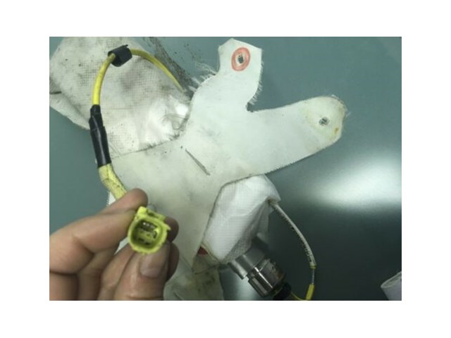 DRIVER LEFT AIR BAG REAR SEAT FITS 12-14 CAMRY 449357