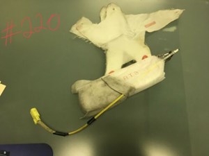 DRIVER LEFT AIR BAG REAR SEAT FITS 12-14 CAMRY 449357