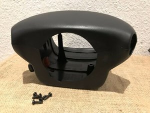 2003-2004 Infiniti M45 Steering Column Bezel Molding Trim Housing Black Cover