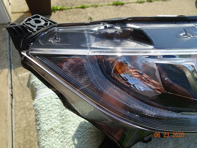 CIVIC SEDAN/COUPE/5DOOR 2016-2019 HEADLIGHT PASSENGER SIDE OEM USED#33100TBAA01 