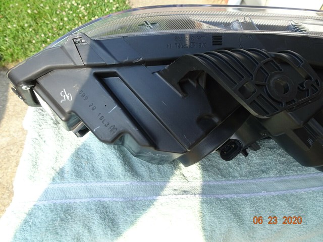 CIVIC SEDAN/COUPE/5DOOR 2016-2019 HEADLIGHT PASSENGER SIDE OEM USED#33100TBAA01 