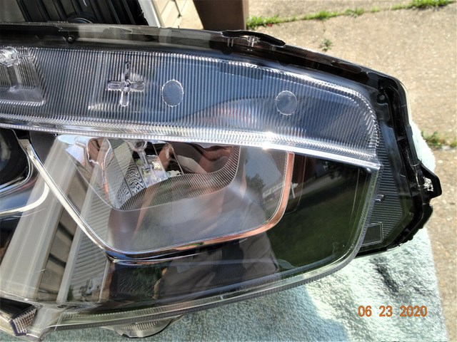 CIVIC SEDAN/COUPE/5DOOR 2016-2019 HEADLIGHT PASSENGER SIDE OEM USED#33100TBAA01 