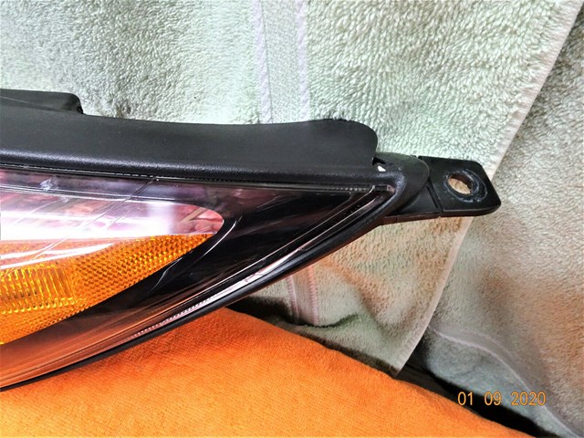 SPORTAGE KIA 2011-2013 LED HEADLIGHT DRIVERS SIDE W/BULBS OEM USED# 92101-3W-151