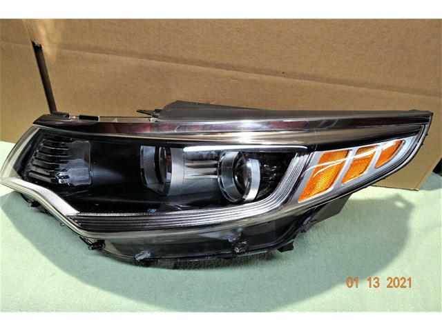 OPTIMA HEADLIGHT 2016-2017-2018 DRIVERS SIDE USA BUILTPART# 92101-D5000 OEM USED