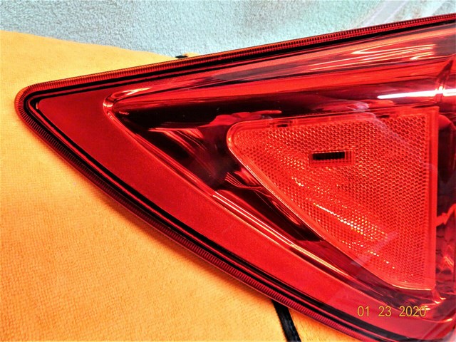 Honda PILOT 2016-2018 TAILLIGHT DRIVERS SIDE WITH BULBS TYC NEW