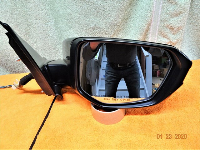 RIDGELINE 2018 MIRROR PASSENGER SIDE W/SENSOR/HEATED   OEM USED