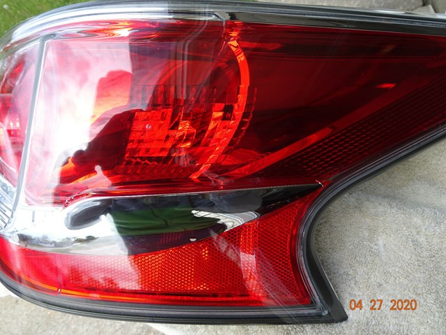 ALTIMA 2014 - 2015 TAILLIGHT PASSENGER SIDE DEPOT NEW
