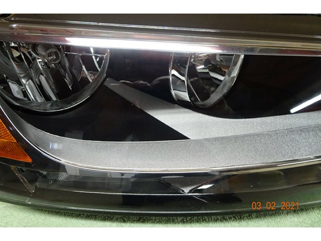 JETTA HEADLIGHT 2011- 2014 PASSENGER SIDE DEPO NEW WITH BULBS