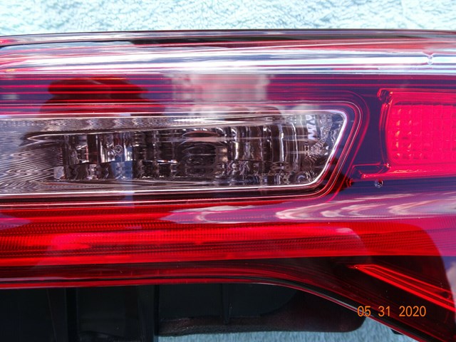 ACURA ILX ACR DECK LID  BACK UP  LIGHT ASSY. PASS. SIDE OEM USED # 34150-TX6-A11